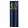 Öökardin Eurofirany Harmony ZKIB-05, 140 x 250 cm, tumesinine/kuldne