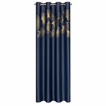 Öökardin Eurofirany Harmony ZKIB-05, 140 x 250 cm, tumesinine/kuldne