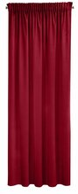 Öökardin Eurofirany Pierre Cardin Sibel, pehme samet, 140 x 270 cm, bordoo