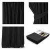 Pimendav kardin AmeliaHome Blackout, 140 x 270 cm, must