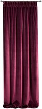 Öökardin Eurofirany Diva Line Ria, pehme samet, 140 x 270cm, 300g/m2, bordo