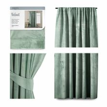 Öökardin AmeliaHome Velvet, 140 x 245 cm, münt
