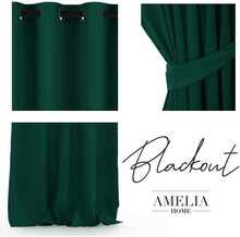 Pimendav kardin AmeliaHome Blackout, 140 x 245 cm, roheline, 1 tk