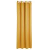 Pimendav kardin Atmosphera Blackout 103859R, 140 x 260 cm, sinep