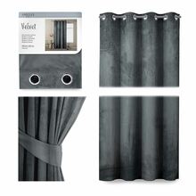 Öökardin AmeliaHome VELVET, 140 x 245 cm, grafiit