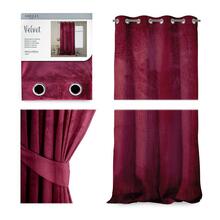 Öökardin AmeliaHome Velvet, 140 x 270 cm, veinipunane