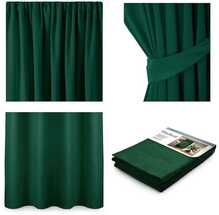 Pimendav kardin AmeliaHome Pleat Blackout, 140 x 245 cm, tumeroheline, 1 tk