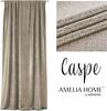 Pimendav kardin AmeliaHome Caspe Blackout Pleat Cream + Gold, 140 x 250 cm, beež