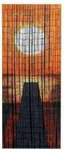 Bambusest uksekardin Maximex Sunset, 200 x 90 cm, oranž