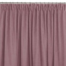 ööKardin Homede Milana, Chenille Pleat D 75, 220 x 245 cm, roosa