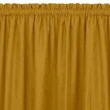 Öökardin Homede Milana, 5 cm tasku ja 3 cm tutid, 220 x 225 cm, sinep