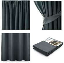 Pimendav kardin AmeliaHome BLACKOUT, 140 x 245 cm, grafiit