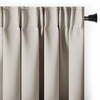 Pimendav kardin Restilo Blackout Pleat, 140 x 245 cm, helebeež, lipsuga