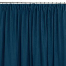 Öökardin Homede Milana, indigo, 220 x 245 cm, klassikaline drakoonipael, läbipaistev 5 cm šenill