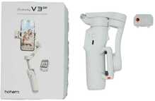 Hohem iSteady V3 Ultra nutitelefoni stabilisaator, valge