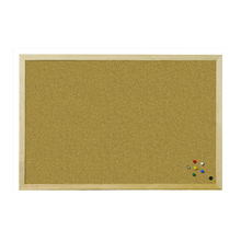 Korktahvel Bi-Office Budget, 90 x 60 cm, männipuidust raam