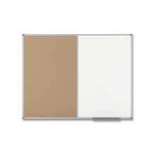 Valge magnet-korktahvel Nobo Classic, 60 x 90 cm