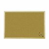 Korkplaat Bi-Office Budget, 40 x 30 cm, männipuidust raam