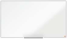 Terasest magnettahvel Nobo Impression Pro, 122 x 69 cm, valge
