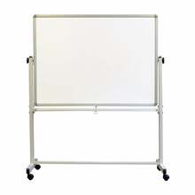 Kahepoolne magnettahvel Memobe Basic, 200 x 100 cm, mobiilne
