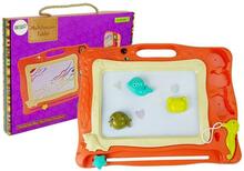 Magnettahvel Lean Toys, 39 x 31 cm, helide ja valgusega