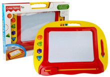 Magnetiline joonistustahvel Lean Toys, punane
