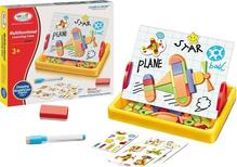 Magnettahvel Lean Toys, kollane