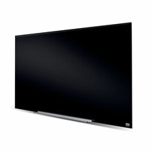 Klaasist magnettahvel NOBO Impression Pro, must, 126x71cm