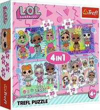 Pusle Trefl LOL Surprise 4in1 34613, 207 tk