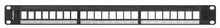 Patch paneel Lanberg PPKS-1024-B, 24 porti, 1U, must