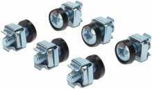 Kinnituskomplekt Digitus DN-19 SET-S, hõbe