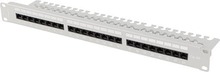 Patch panel Lanberg PPUA-1124-S, 24 porti, 1U, 19 tolli, cat.6A, UTP, hall