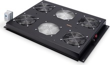 Serverikapi jahutusseade Digitus DN-19 FAN-4-SRV-B, must