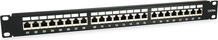 Patch panel Equip 24x RJ45 Cat6A FTP 1U, must