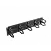 Kaablihoidik Lanberg AK-1204-B, 19, 2U, must