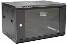 Serverikapp Digitus DN-W19 06U/450/B, 600 x 450 mm, must