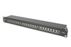 Patch panel Digitus DN-91624S-EA-B, 482.6 x 44 x 109 mm, must