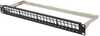 Patch panel Lanberg 24 porti 1U 19 tolli FTP, must