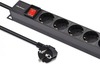 Toiteliist Qoltec 54605 Power strip for RACK 16A PDU, 16xSCHUKO, vertikaalne, 1.8 m