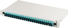 FO paneel A-Lan 19 1U, 24x SC dx, OM3, hall