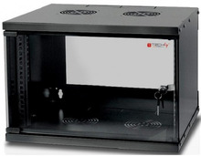 Serverikapp Techly I-CASE EL-1006B32, 6U, 320 mm, must