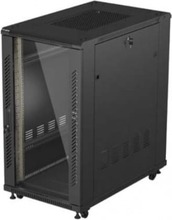 Serverikapp Lanberg FF01-6022-12B, 60 x 100 x 22U, must