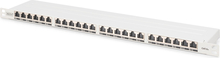 Komutatsioonipaneel Digitus DN-91624S-SL-EA-G, CAT 6A, 24 porti, varjestatud