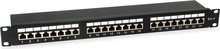Patch panel Equip 24x RJ45 Cat6 19, FTP, 1U, must