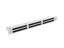 Patch panel Lanberg PPU6-1048-S, 48 porti, 1U, kat. 6, hall