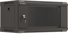 Serverikapp Lanberg WF03-5304-10B, 54 x 35 x 4U, must, klaasuks