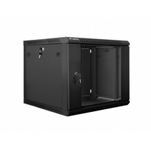 Serverikapp Lanberg WF01-6609-10B, 9U, 600 x 600 mm, must