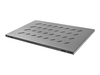 Riiul LANBERG AK-1016-B, 19 tolli, 1U, 480.5 x 780 mm, must