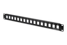 Patch panel Digitus DN-91400, 16 pordiga, must