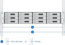 Siinid Synology RKS-02, Synology Rackmount serveritele